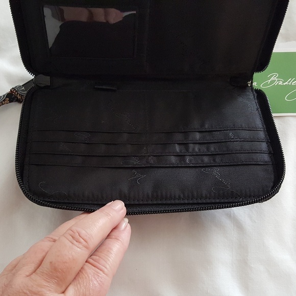 Vera Bradley Full Length Zip Around Wallet NWT - Picture 6 of 7